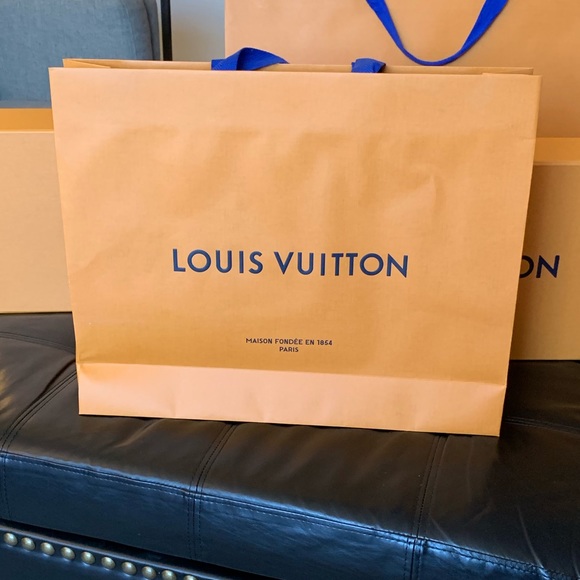 Louis Vuitton paper shopping bag - Picture 1 of 2